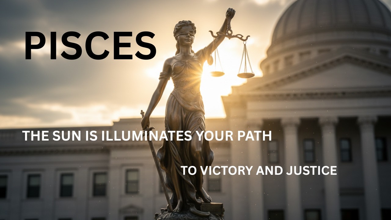 Pisces ♓️ THE SUN ILLUMINATES YOUR VICTORY & JUSTICE! ☀️⚖️
