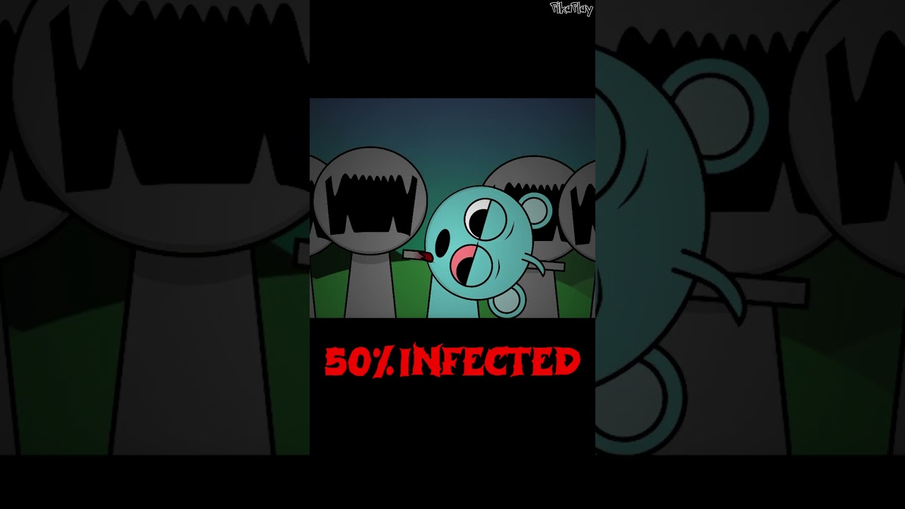 Evolution of SKY Infection | 0% - 100% percent  #sprunki  #incredibox