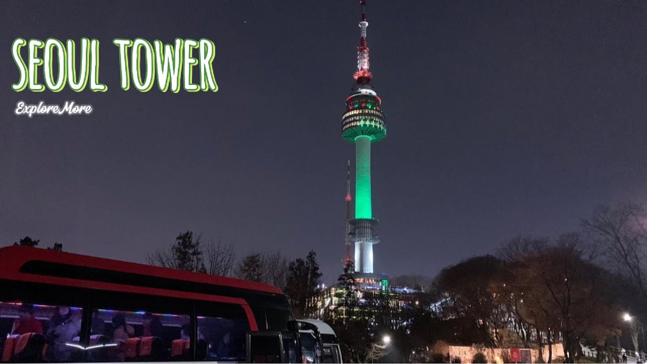 Seoul Tower#SeoulTower #NSeoulTower #VisitKorea #TravelVlog #SeoulNightView #SouthKorea #KoreaTravel