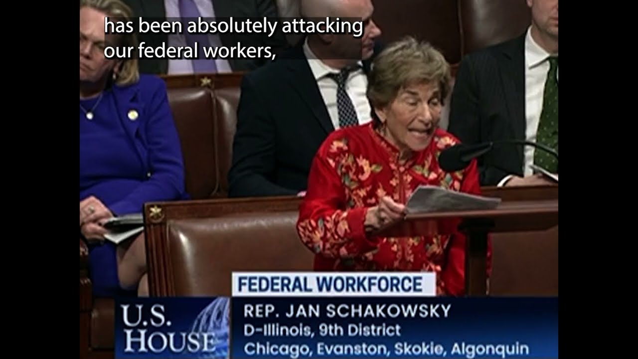 Schakowsky Stands with Federal Workers