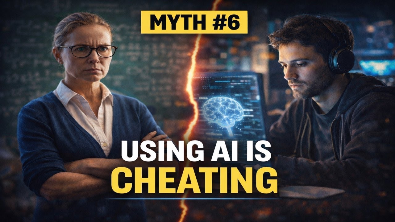 MYTH #6 — “USING AI IS CHEATING”1