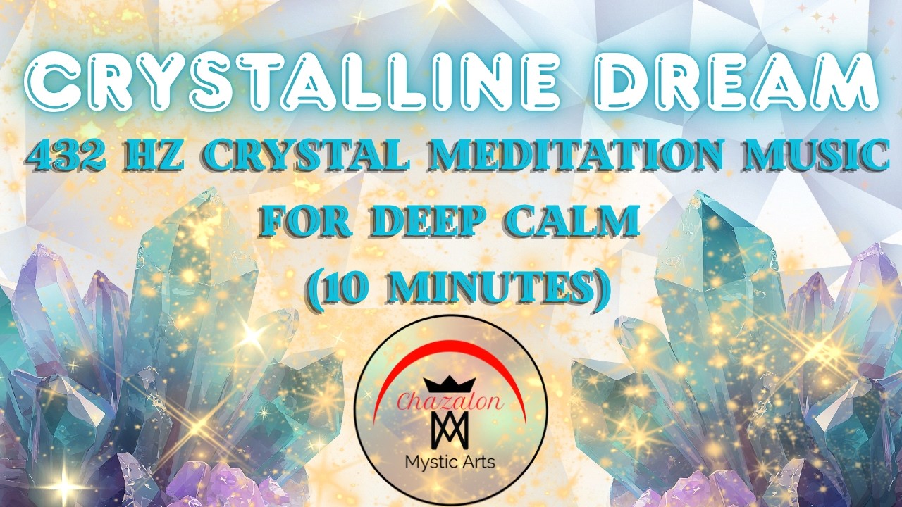 Crystalline Dream | 432 Hz Crystal Meditation for Deep Calm