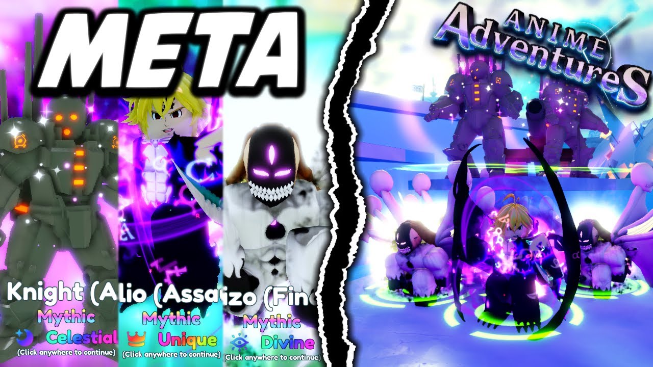 META Team VS Anime Adventures INFINITE! Will We Be Able To Get To The Leaderboard? *UPDATE 11*