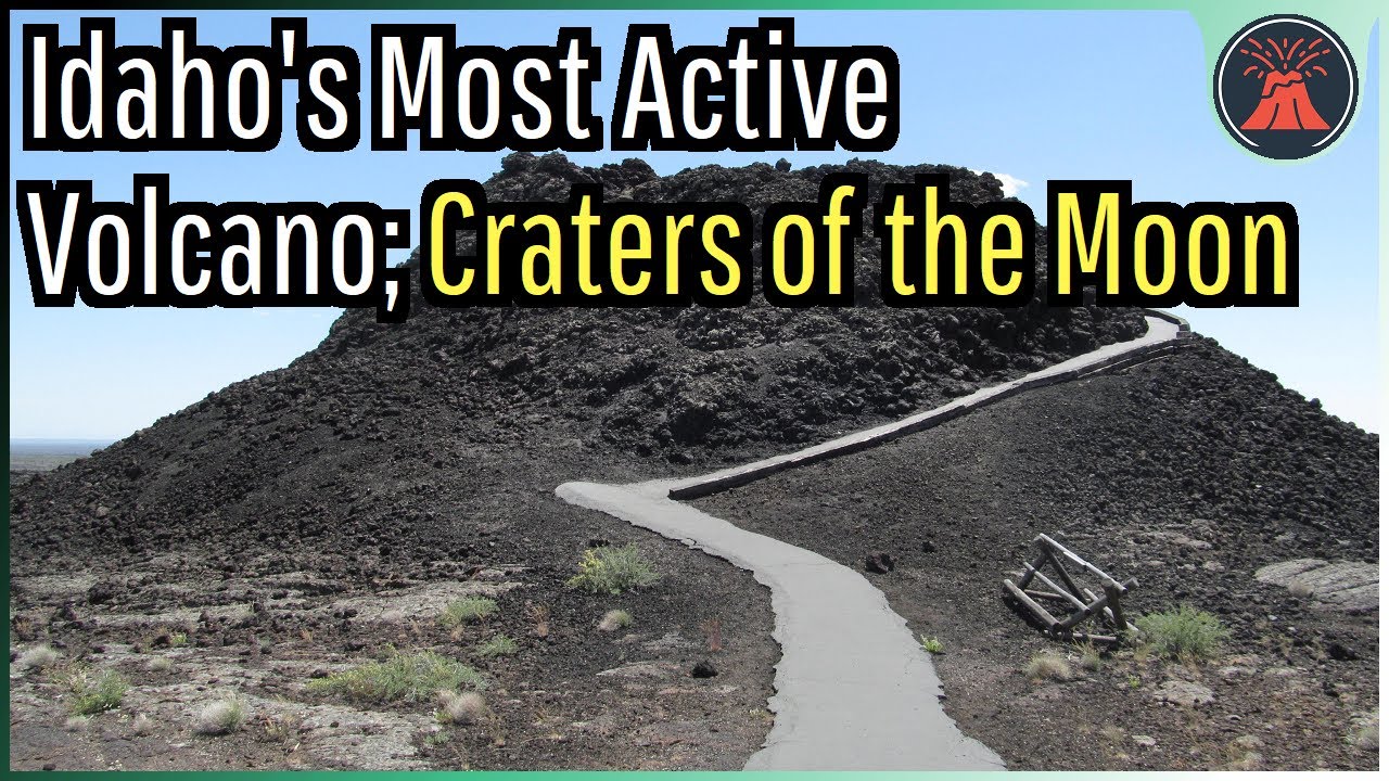 The Active Volcano in Idaho; Craters of the Moon