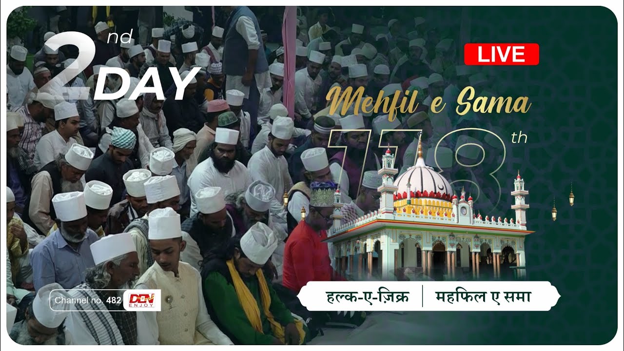 Halqa-e-Zikr & Mahfil-e-Sama | 118th Urs Dada Miya RA | Live