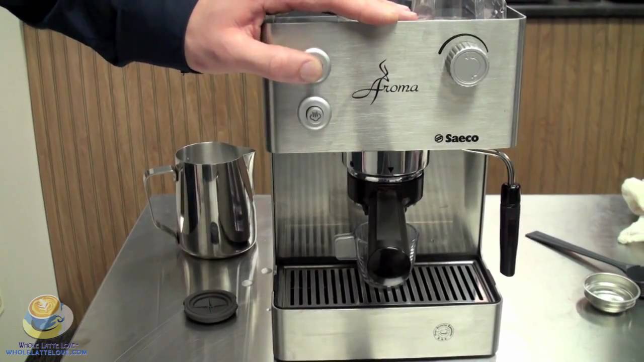 An Introduction To The Saeco Aroma SS Semi-automatic Espresso Machine
