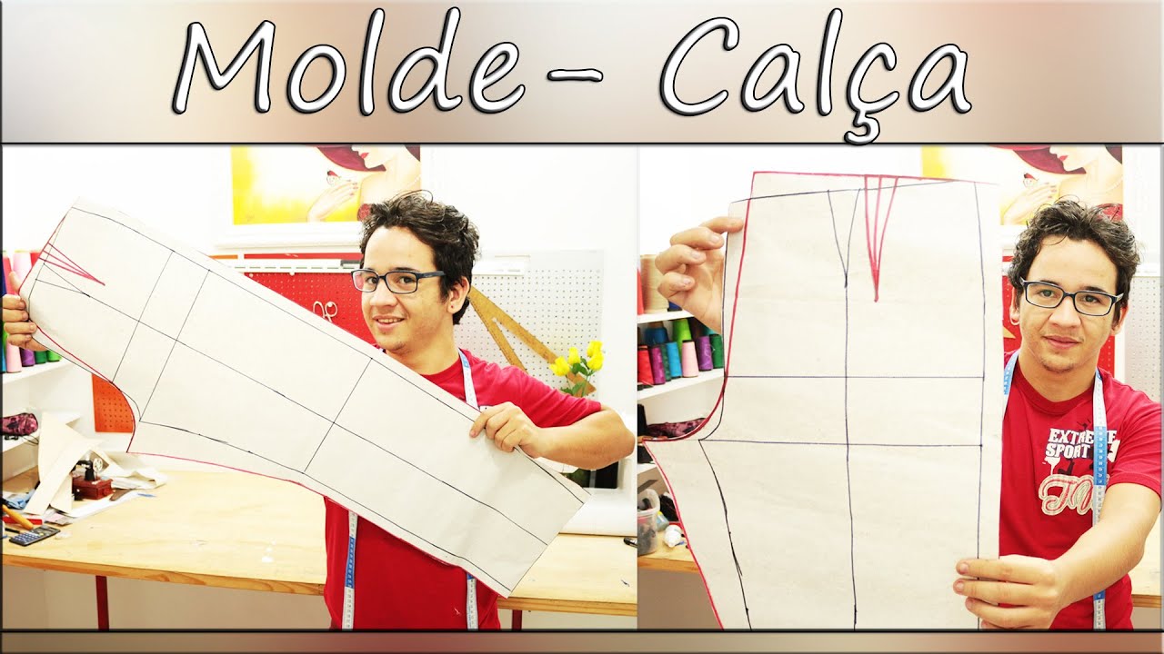 Modelagem de Calça Comprida Básica- #VEDA 28