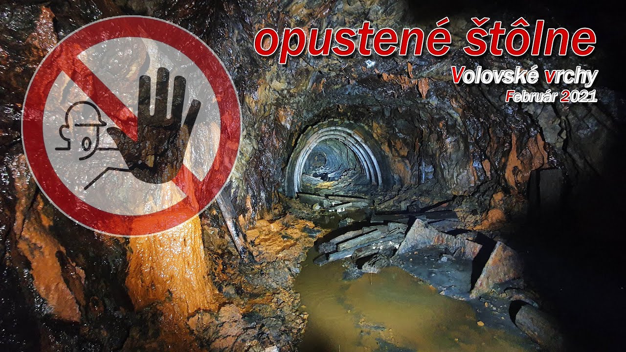 Tajomná sideritová štôlňa ukrytá hlboko v horách