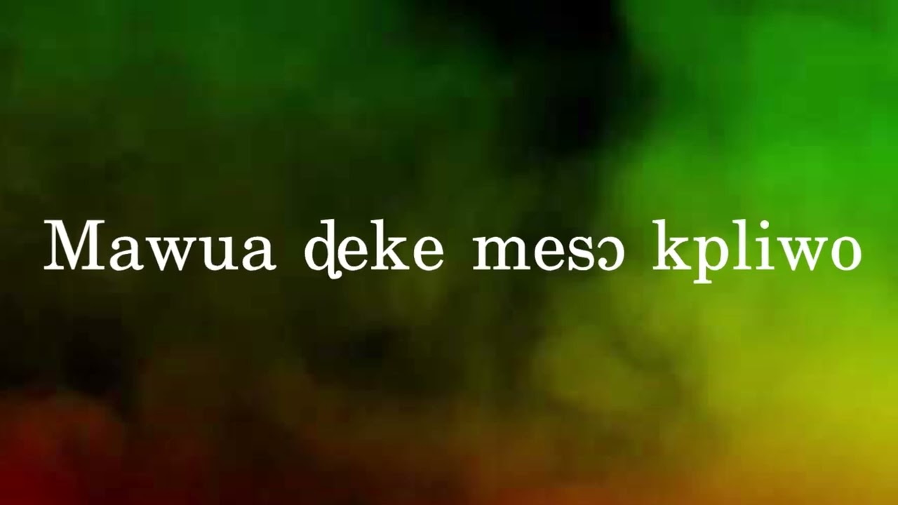 MAWU MIE KAFU WO composed by MKG [MAWUFEMORWO K. GAVOR] & PERFORMED BY CHŒUR NEWLAND-TG