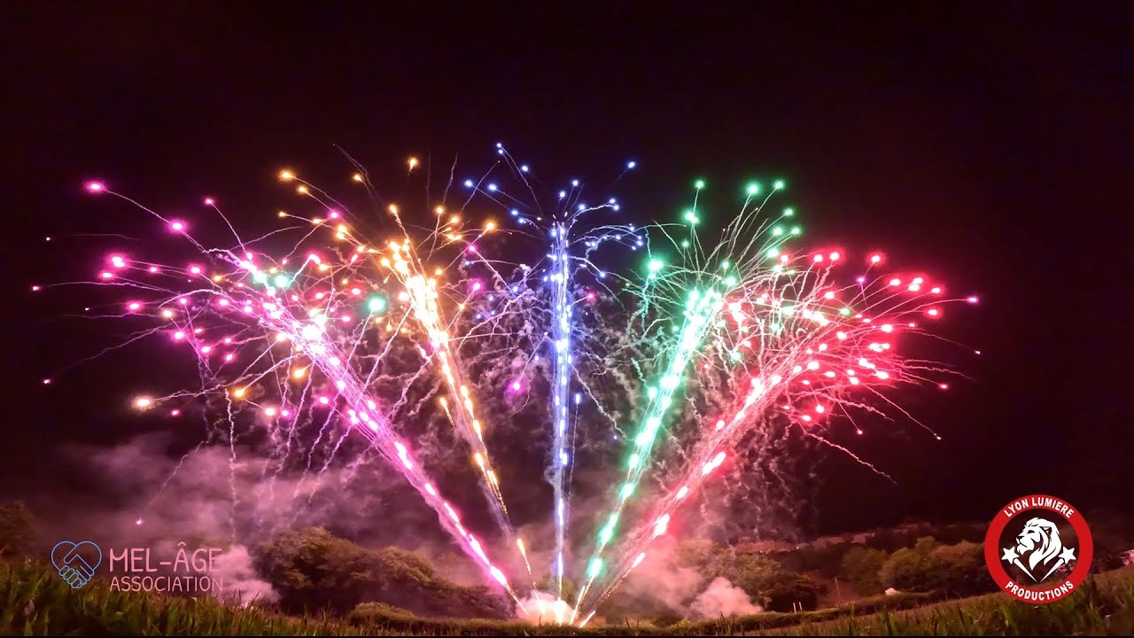 Feu d'Artifice Pérouges - 12 Juillet 2025 - Lyon Lumière Productions