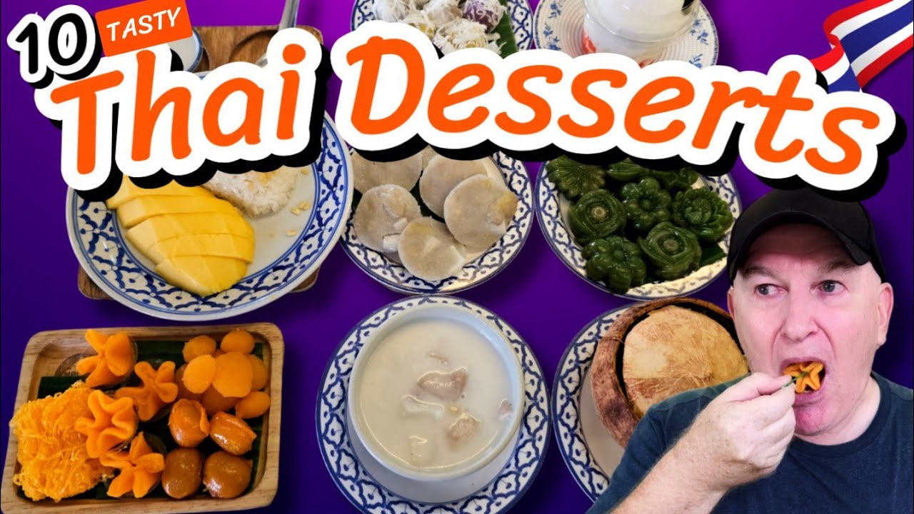 The ULTIMATE Thai Dessert Tasting! 11 Sweets in ONE Bangkok Restaurant