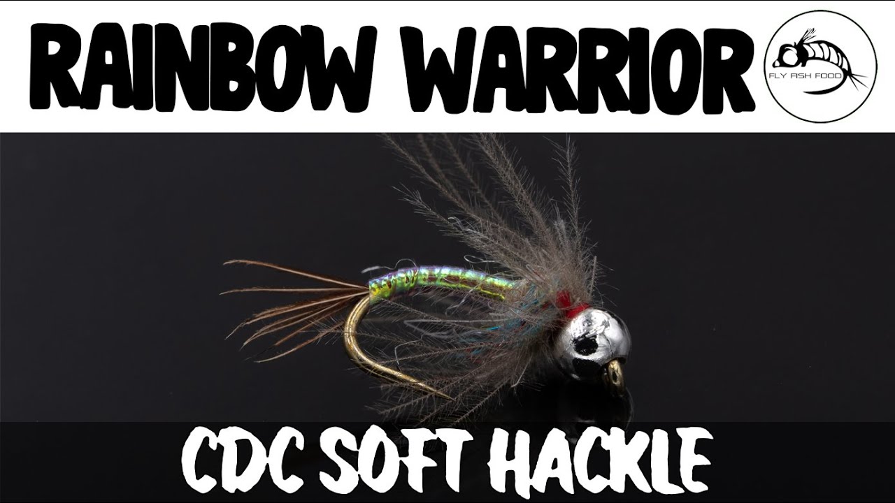 Fly Tying Tutorial: Can the Rainbow Warrior get BETTER? Try the CDC soft hackle version