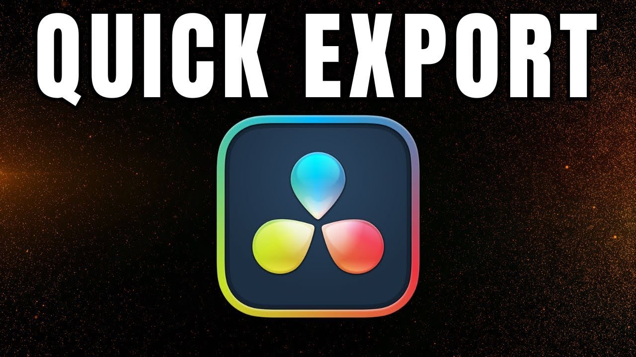 How to Quick Export in Davinci Resolve
