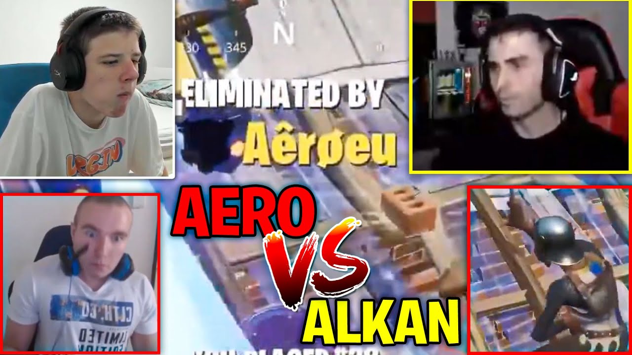 ALKAN VS AERO?? 😱 NEJLEP&Scaron;&Iacute; FORTNITE KLIPY...