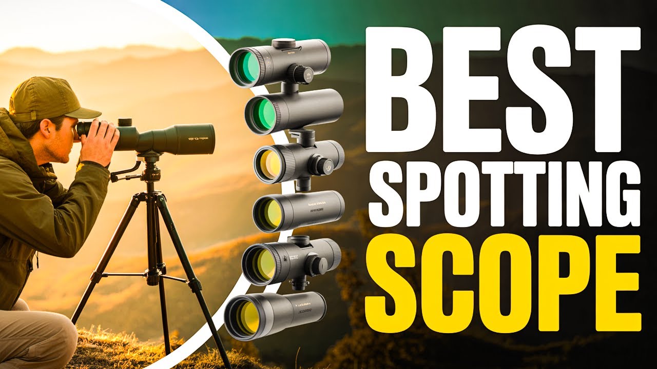 Top 5 Best Spotting Scopes 2026!🔥🔥