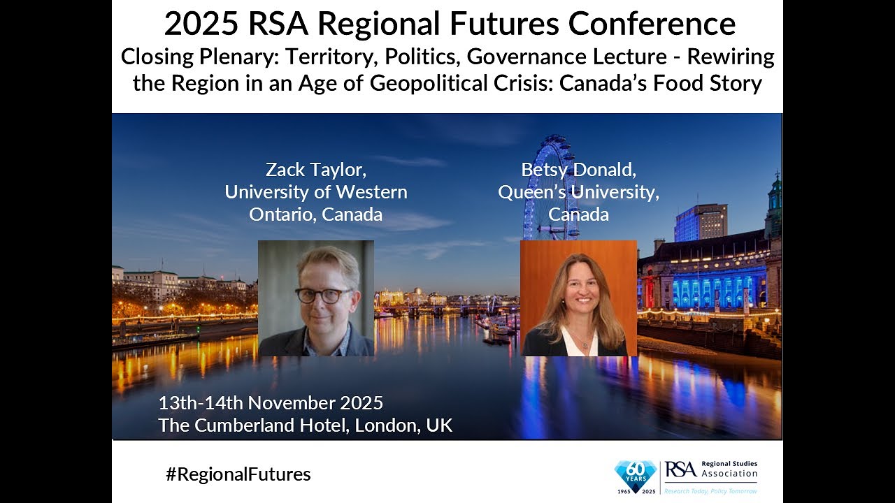 2025 Closing Plenary - Territory, Politics, Governance Lecture