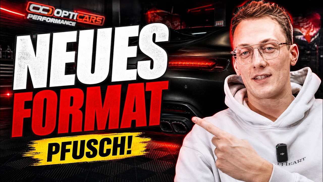 Wir mussten den Spoiler ABMEISSELN! 🔨 (AMG GT Pfusch beseitigen)