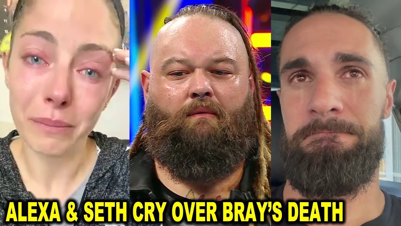 Alexa Bliss & Seth Rollins Cry Over Bray Wyatt's Passing in Emotional Tributes - WWE News