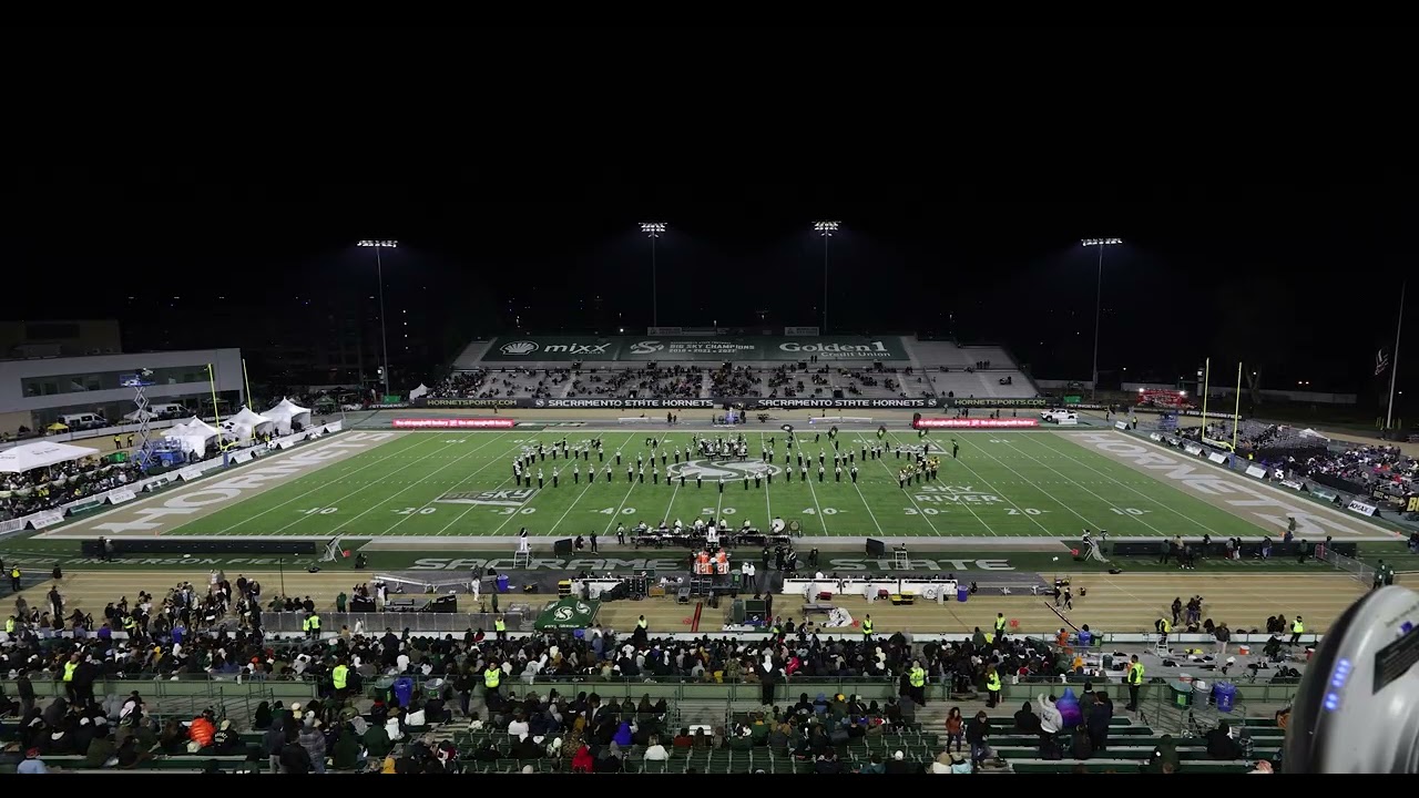 Sacramento State Marching Band 2025 - Halftime