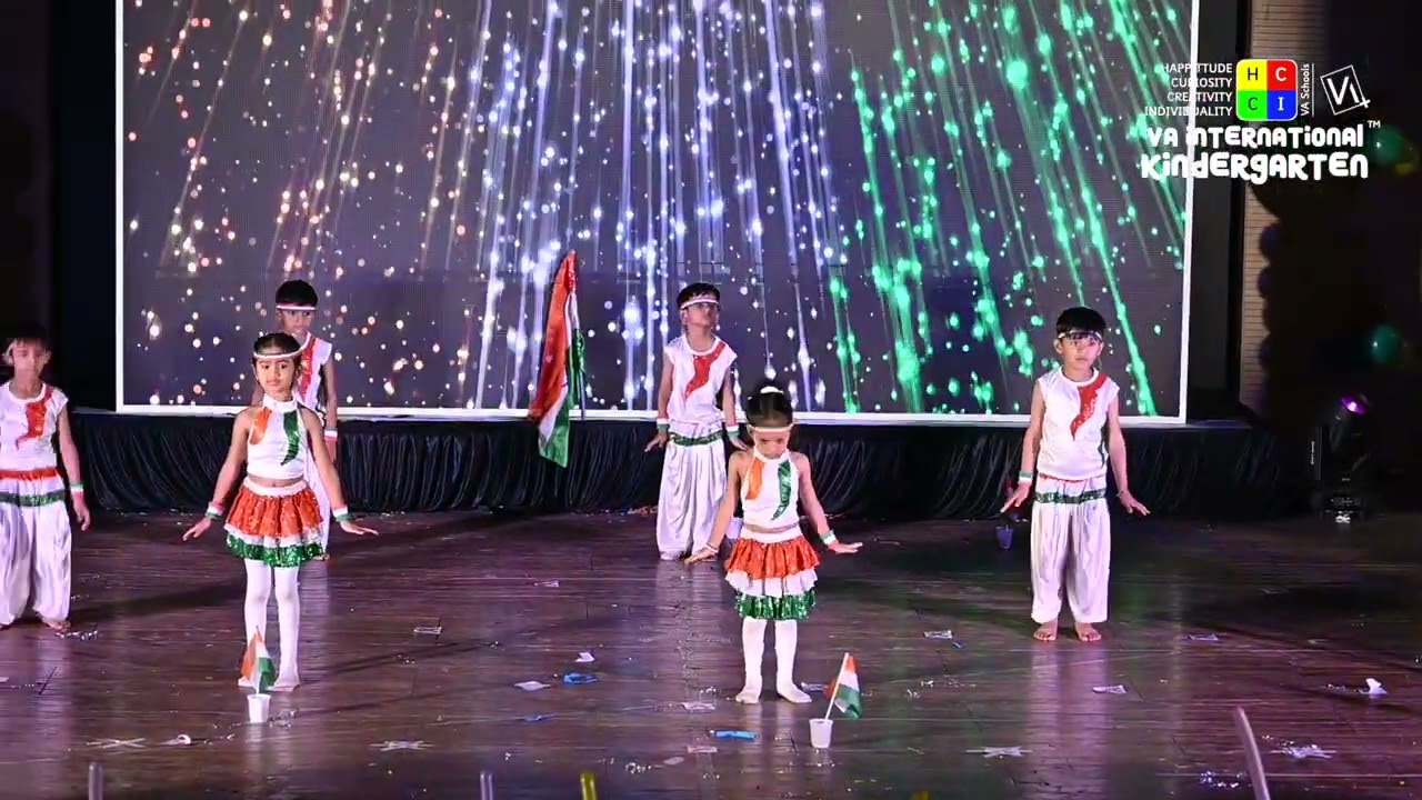 🇮🇳 O Desh Mere | VA International Kindergarten Annual Concert Performance 🇮🇳🎤