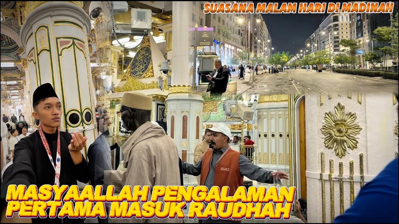 PERTAMA KALI KE RAUDHAH🥺 TEMPAT PALING MUSTAJAB DI MASJID NABAWI