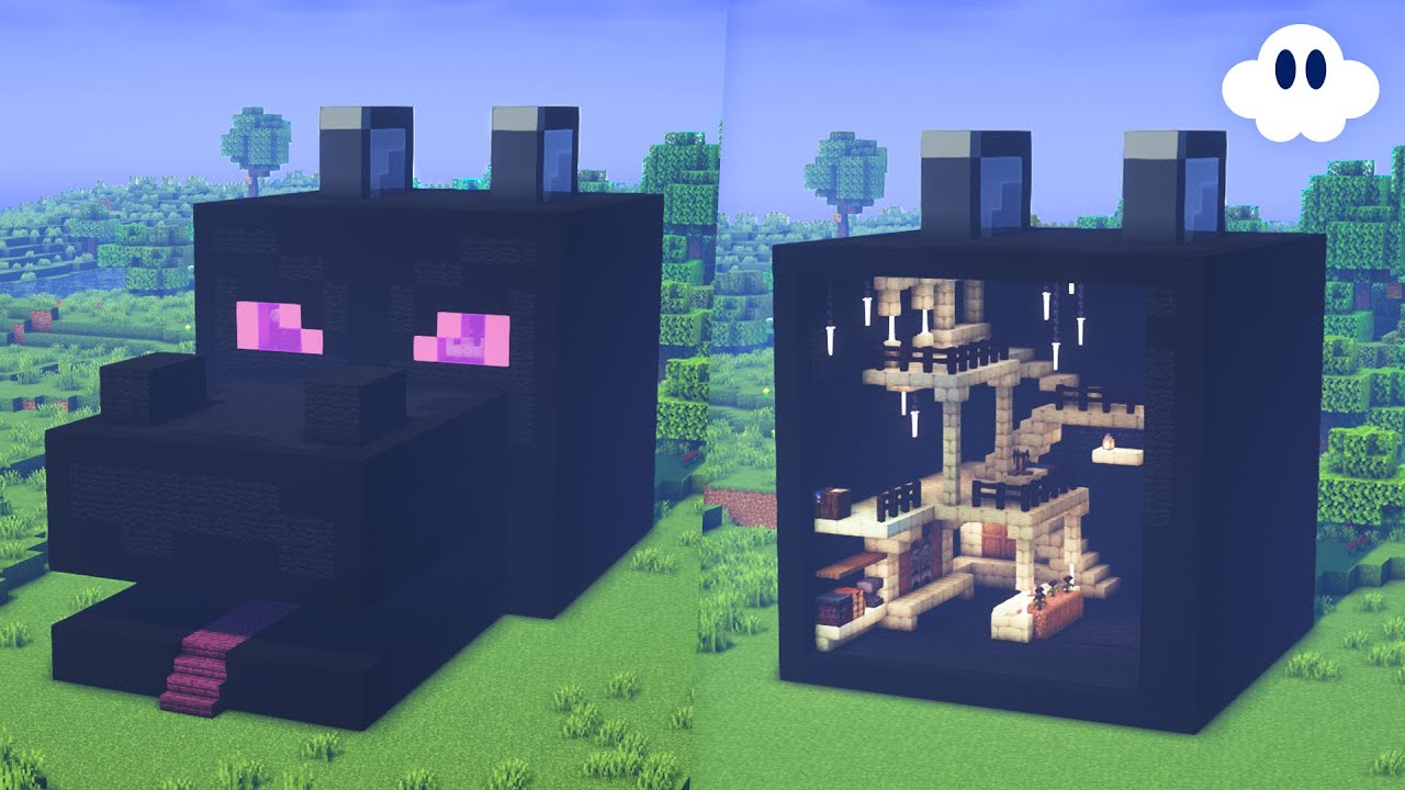 Minecraft | How to Build an Ender Dragon House