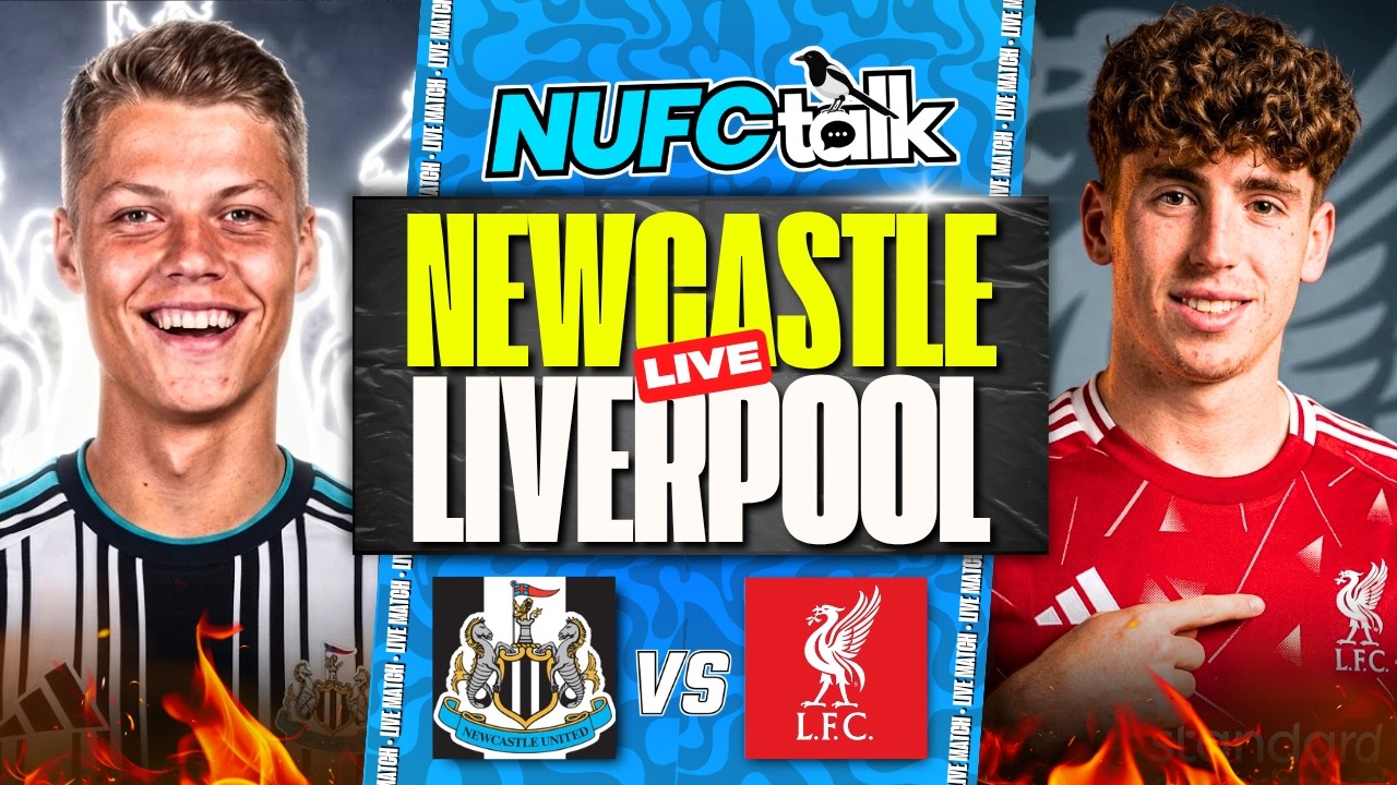 NEWCASTLE VS LIVERPOOL! ⚽ PREMIER LEAGUE OPENER LIVE MATCH!