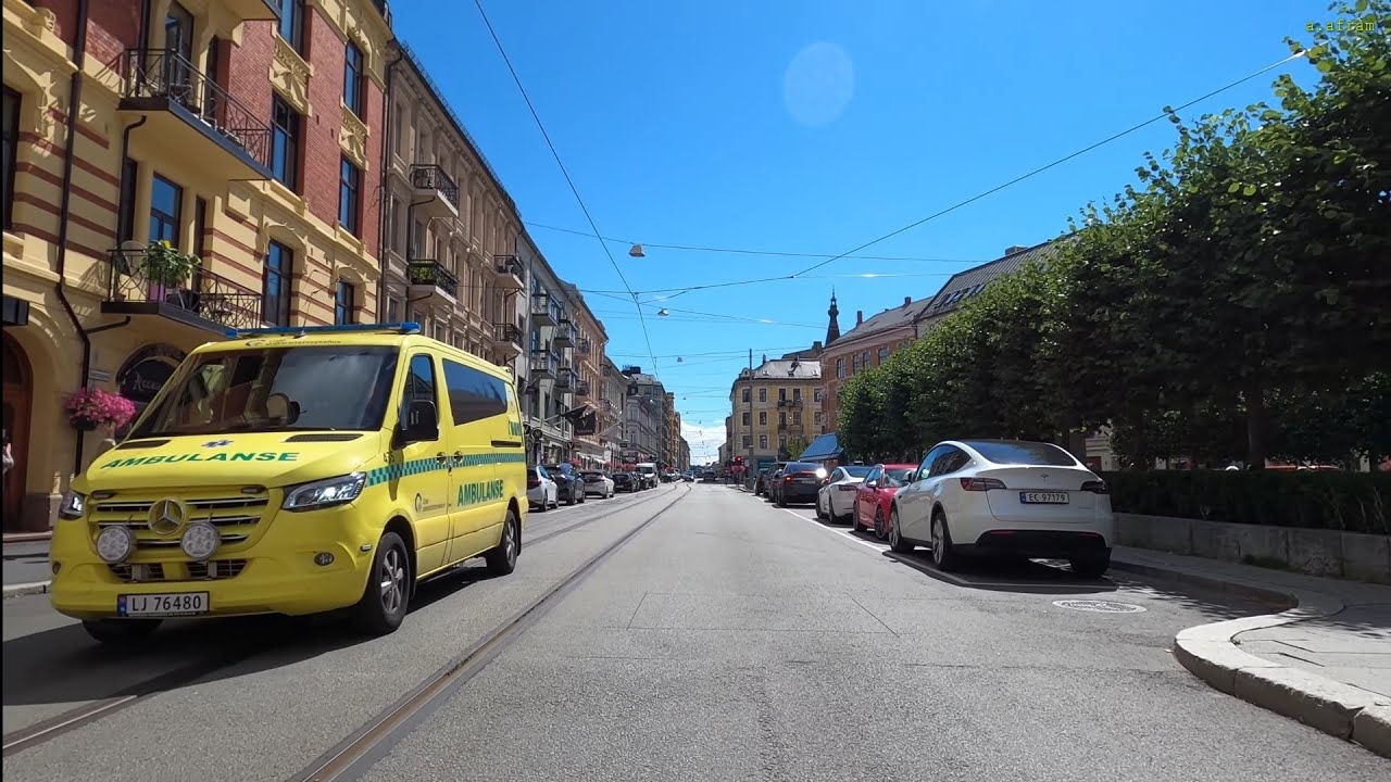 [4K] Oslo City Norway - Driving Tour