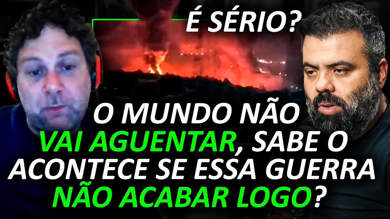 EUA e ISRAEL x IRÃ: A SITUAÇÃO ESTÁ MUITO + GRAVE do que JÁ PARECE...