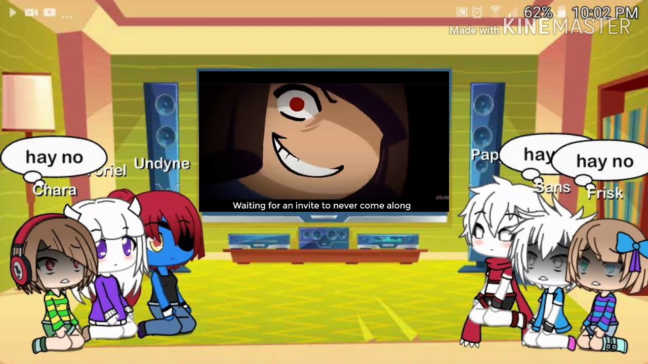 Undertale reaciona a UNDERTALE GRRSL