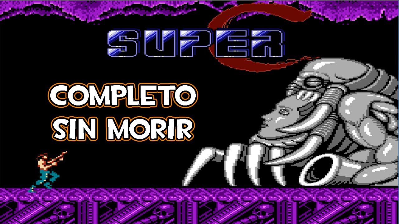 Super Contra (NES) - Completo (Sin Morir) (2017)