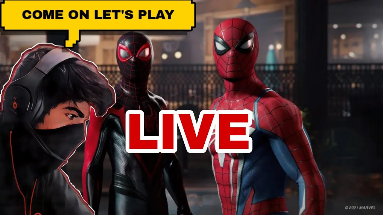 SPIDER MAN MILES MORALES LIVE STREAM | @rolips  #spiderman