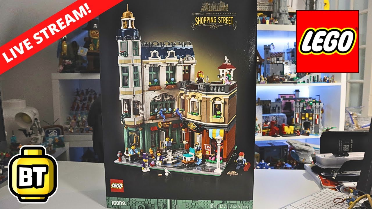LEGO Icons Shopping Street Modular part 3