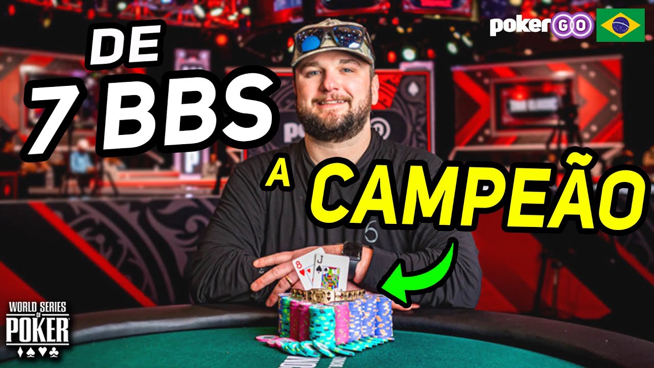 De último em fichas ao TÍTULO MUNDIAL! Melhores momentos do $1,500 Freezeout WSOP 2024