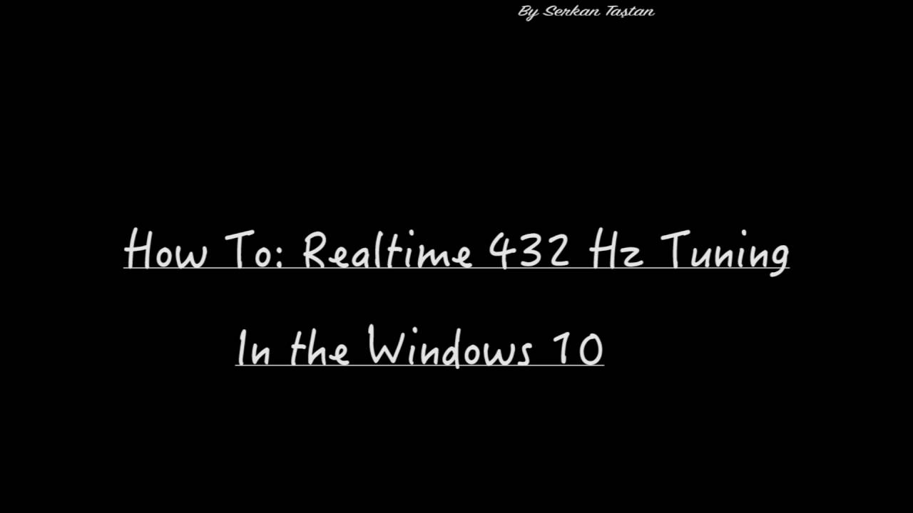 Realtime AC3 Dolby Digital Encoding  & 432 Hz Tuning