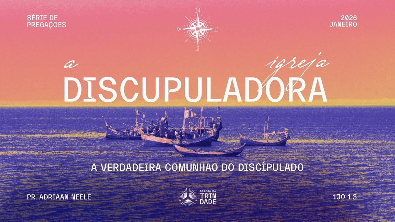 Tema: A verdadeira comunhão do discipulado | Pregador: Pr. Adriaan Neele | Texto: 1Jo 1.3