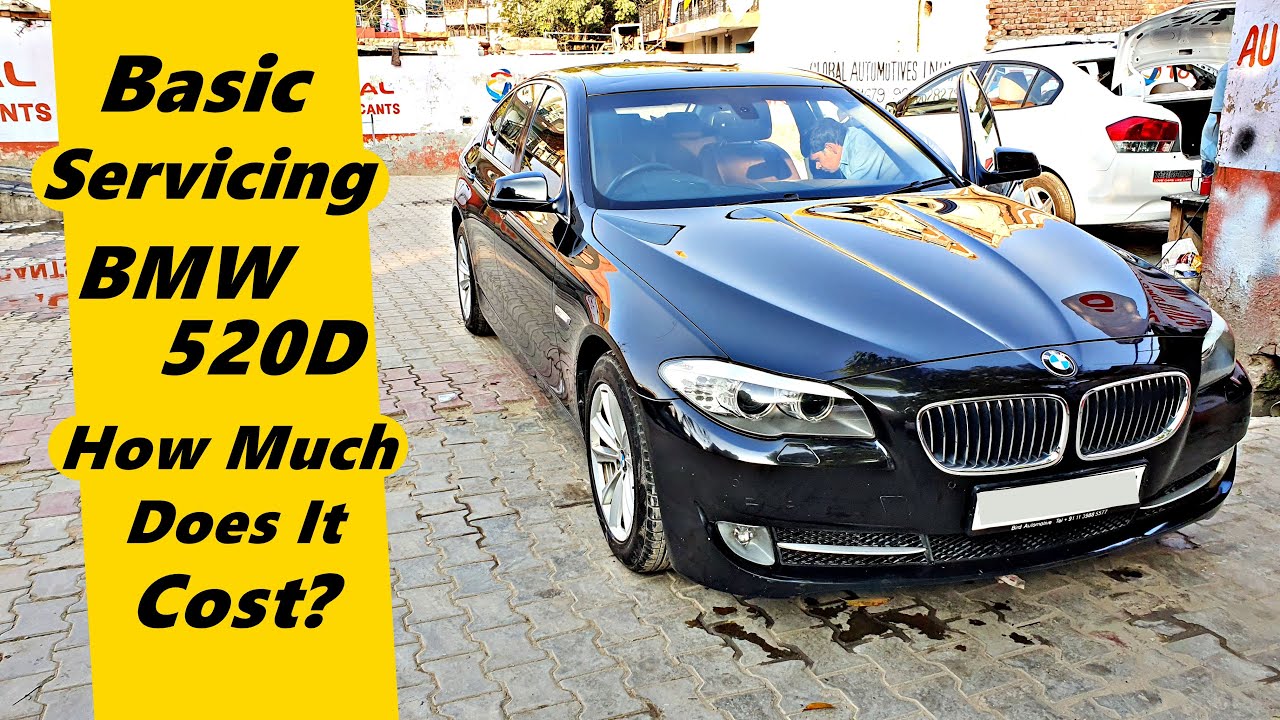 Basic Servicing BMW 520D | How Much Does it Cost?