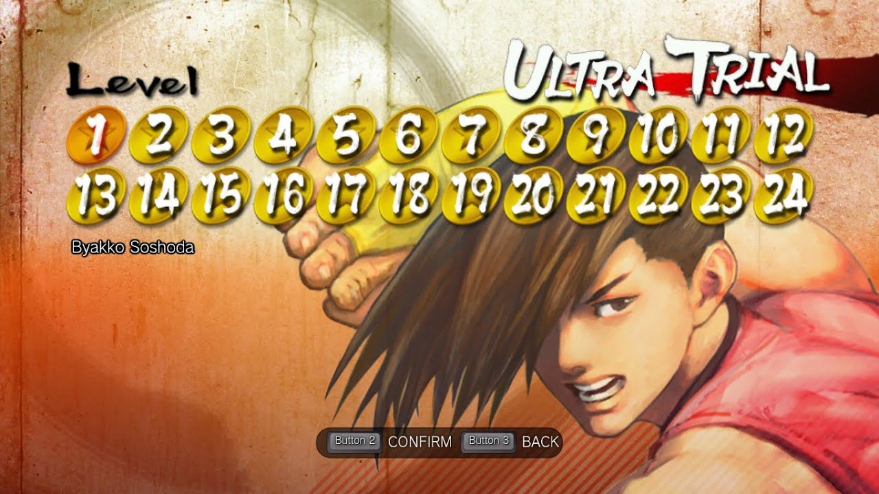 Ultra Street Fighter IV - Yang all Trials - 60 fps