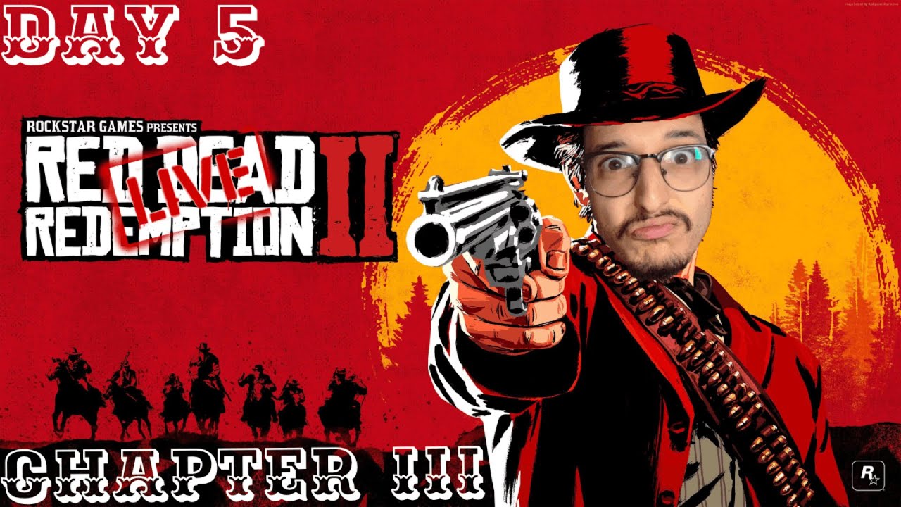 🔴 LIVE - Day 5 of Red Dead Redemption 2 CHAPTER III
