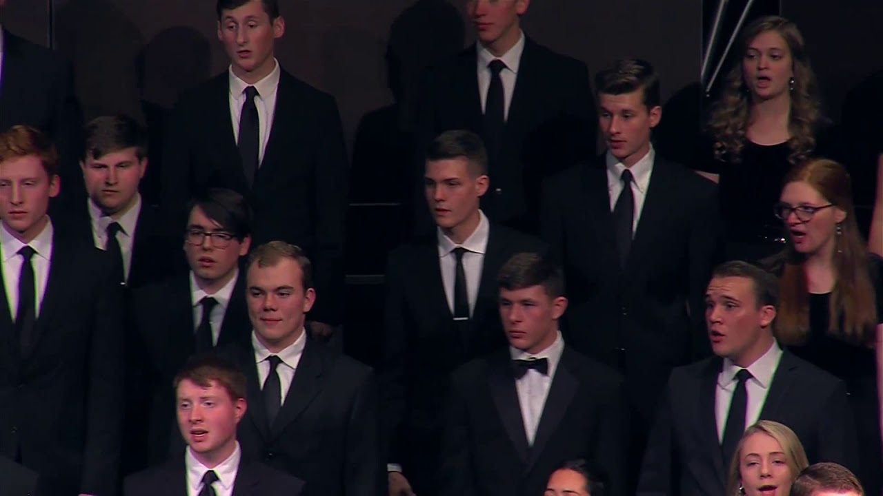 Kuimba Nafsi Yangu, Jacob Narverud   Bob Jones University Singers 11 20 19
