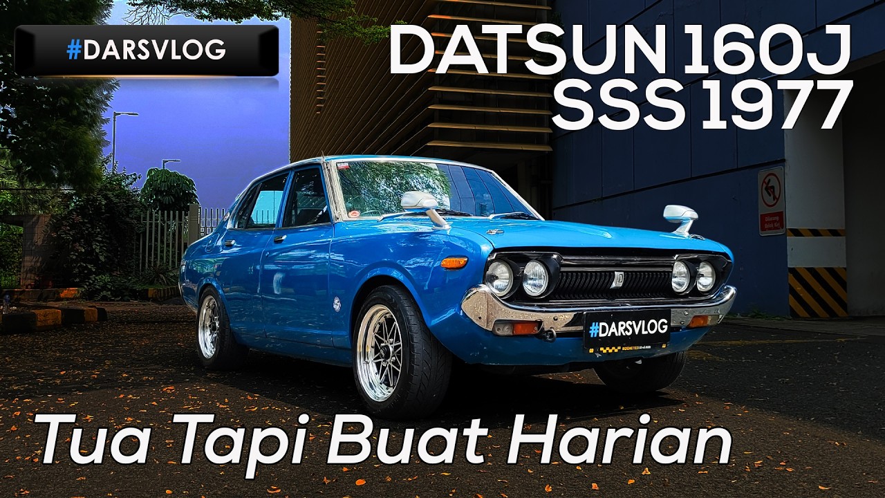 MODIFIKASI RESTORASI RETRO - Datsun 160J SSS 1977 ‼️ #DARSVLOG