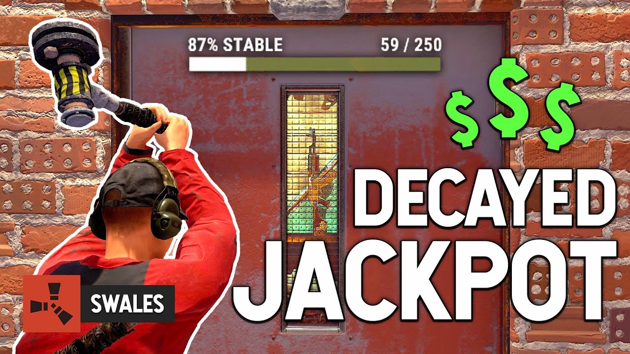 DECAYED RAID JACKPOT - RUST