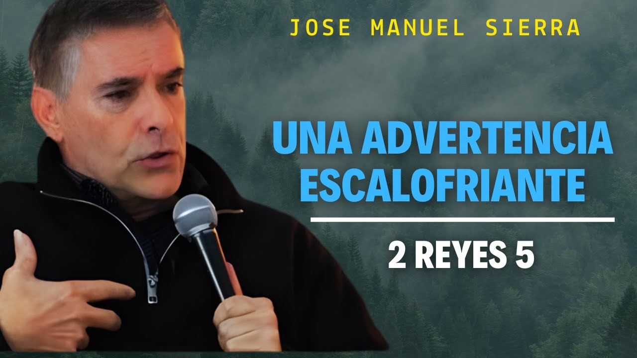 Pastor José Manuel Sierra - Un Testimonio Pequeño Salvó A Un Gran Hombre