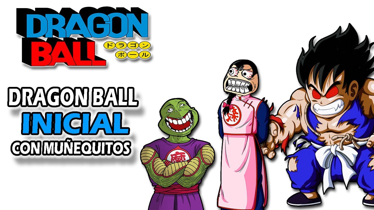 DRAGON BALL INICIAL COMPLETO Resumido con Muñequitos