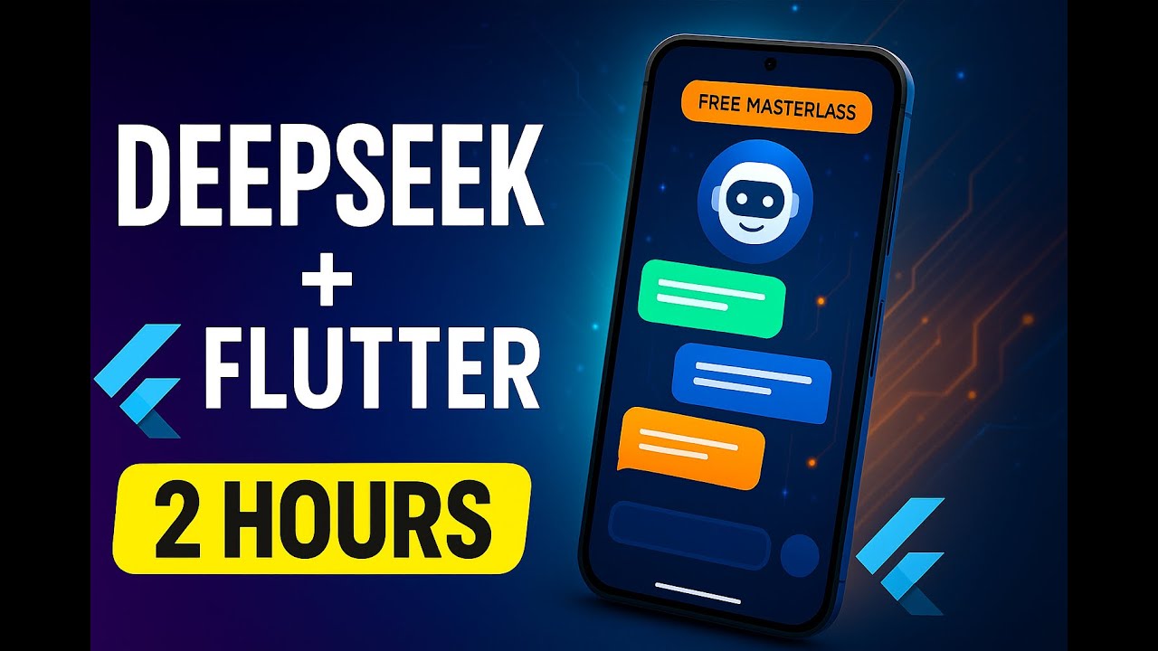 DeepSeek Flutter Masterclass – Build a DeepSeek Clone with DeepSeek API