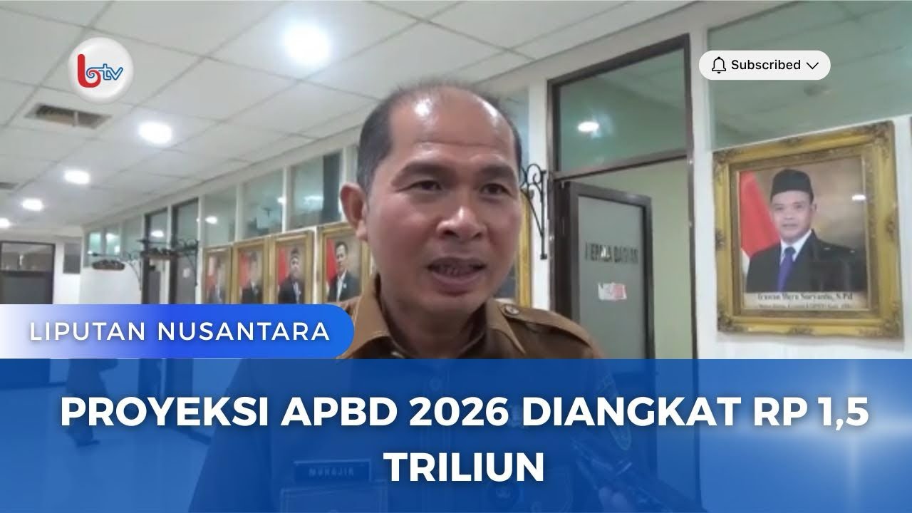 PROYEKSI APBD 2026 DIANGKAT RP 1,5 TRILIUN