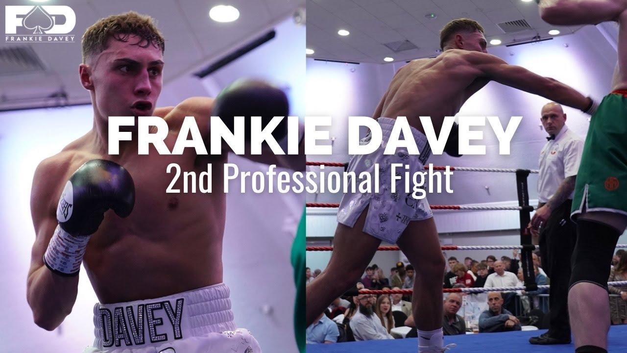 FULL FIGHT | Frankie Davey 2nd Professional Boxing Fight 🔥