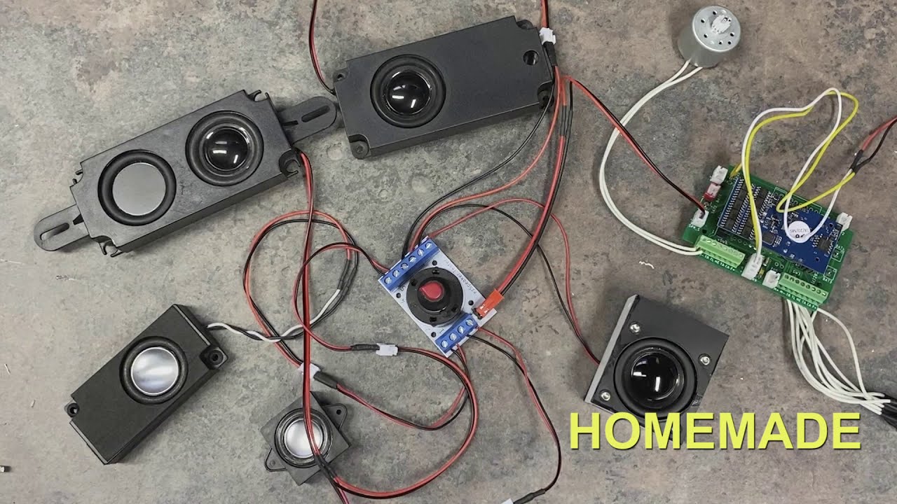 O Gauge DCC Sound 'Mega-bass' Speaker Test