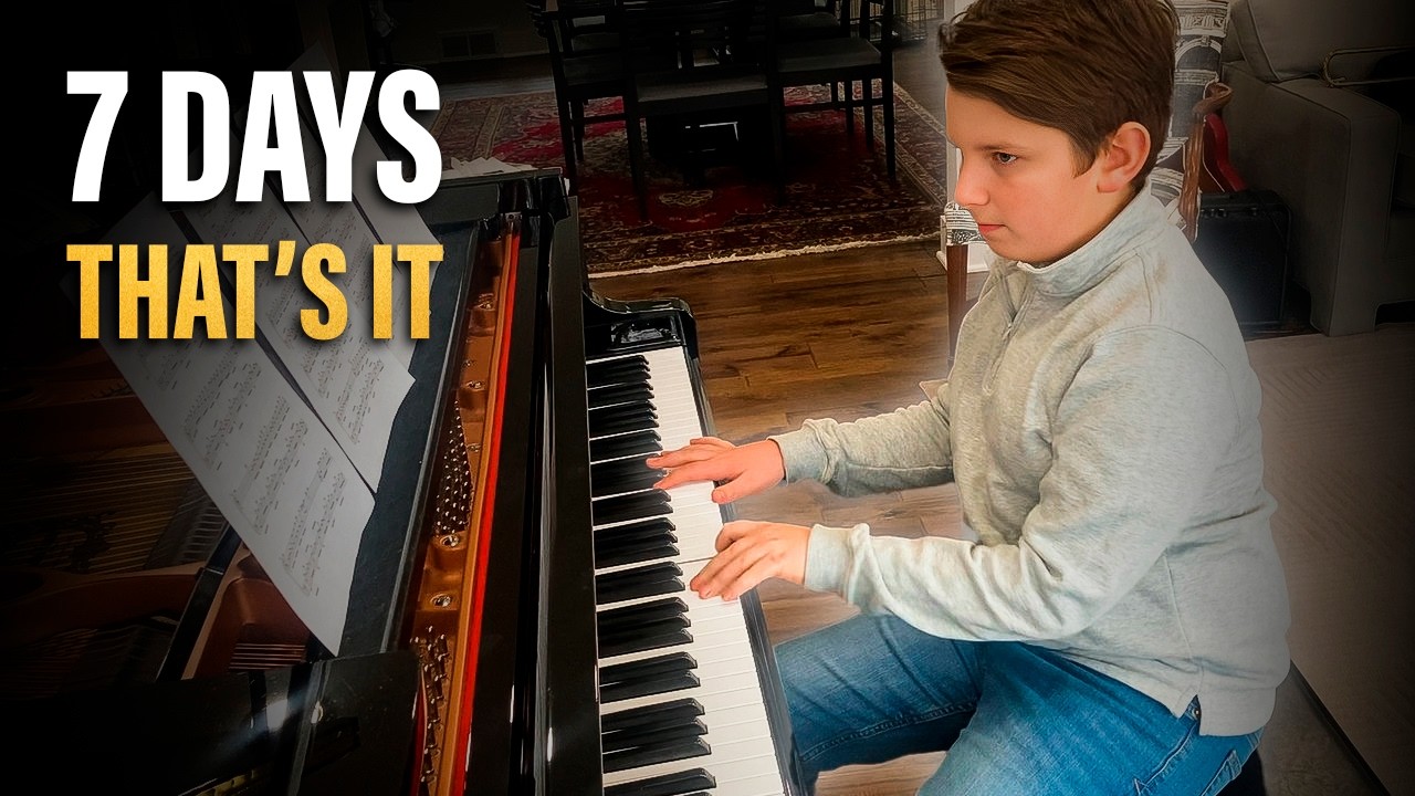 He Learned This in Just ONE WEEK 🤯 | 11-Year-Old Piano Prodigy Plays Passacaglia
