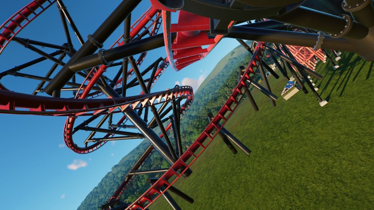 Vampire Hunt Onride Planet Coaster 2 (made by Gregory) [POV]